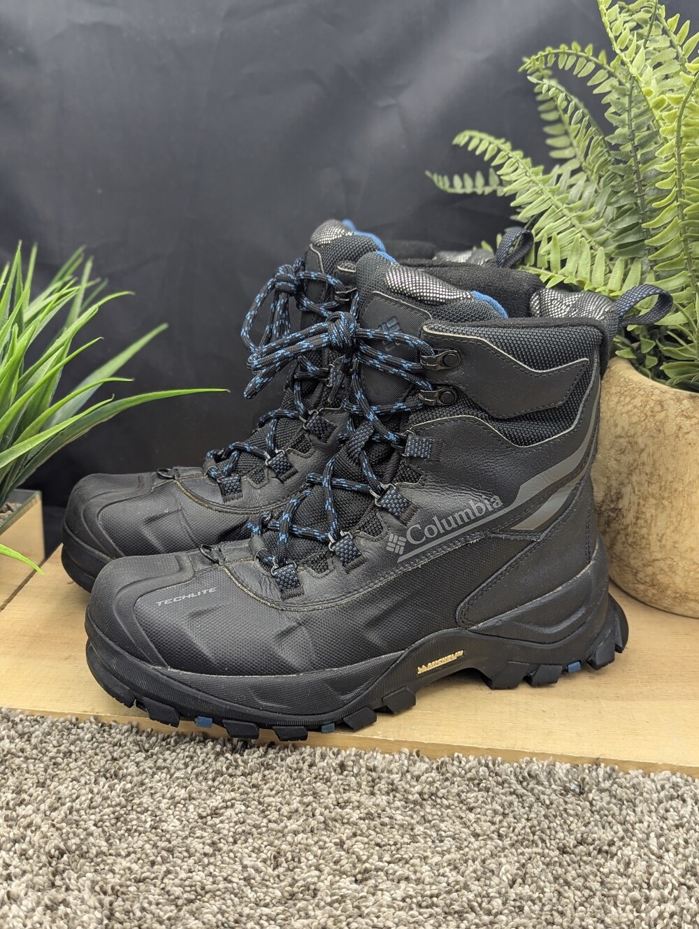 Columbia Omni Plus IV Lined Omni-Heat Mens Size 7.5 Hiking Winter Boots